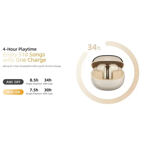 هدفون بلوتوثی کیو سی وای مدل Melobuds Pro HT08 (4)